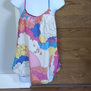 Tibi retro print camisole